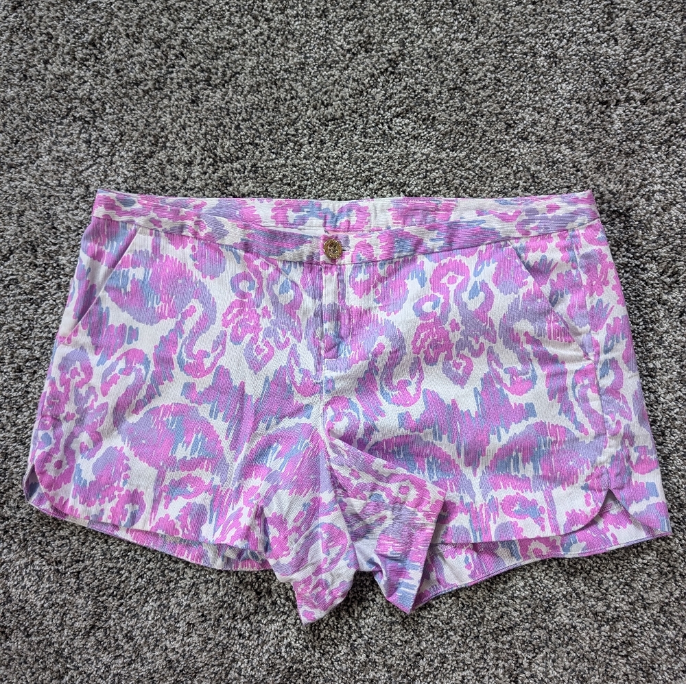 Lilly Pulitzer Adie Short in Amethyst Beach
